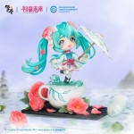 Vocaloid Chinese Official Miku Merch Flowers Rain Moisten Delicate Figurine